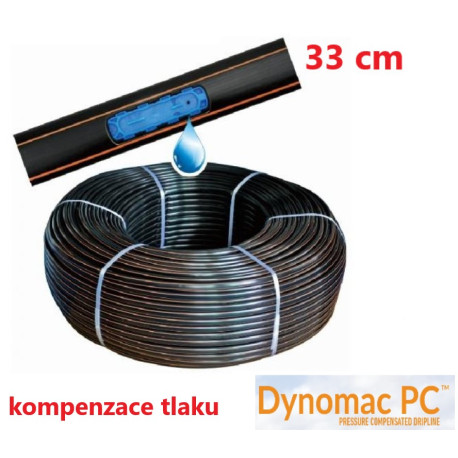 Hadice kapková DYNOMAC s kompenzací tlaku 33 cm - 100 m