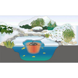 Rozmrazovací plovák Oase IceFree Thermo 200