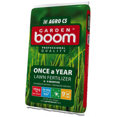 Hnojivo AGRO Garden Boom Once a Year - 15 kg